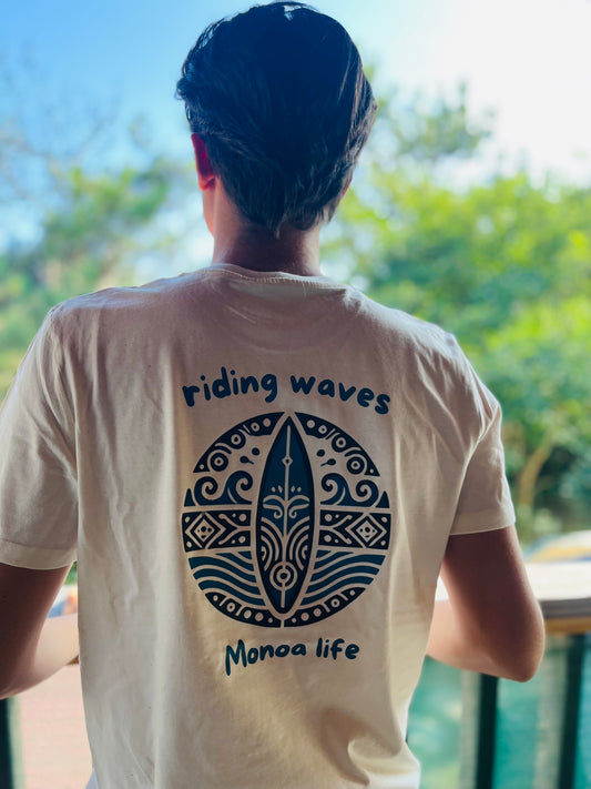 t-shirt Riding waves