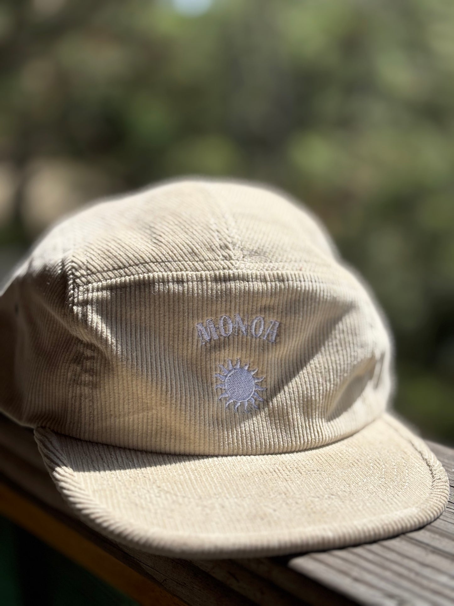 casquette velours beige