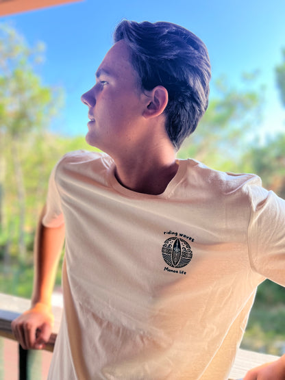 t-shirt Riding waves